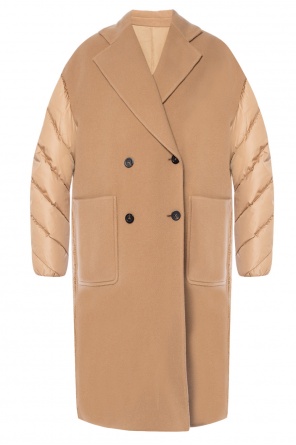 Coat with quilted sleeves, zdjęcie 1 Coat with quilted sleeves od Moncler